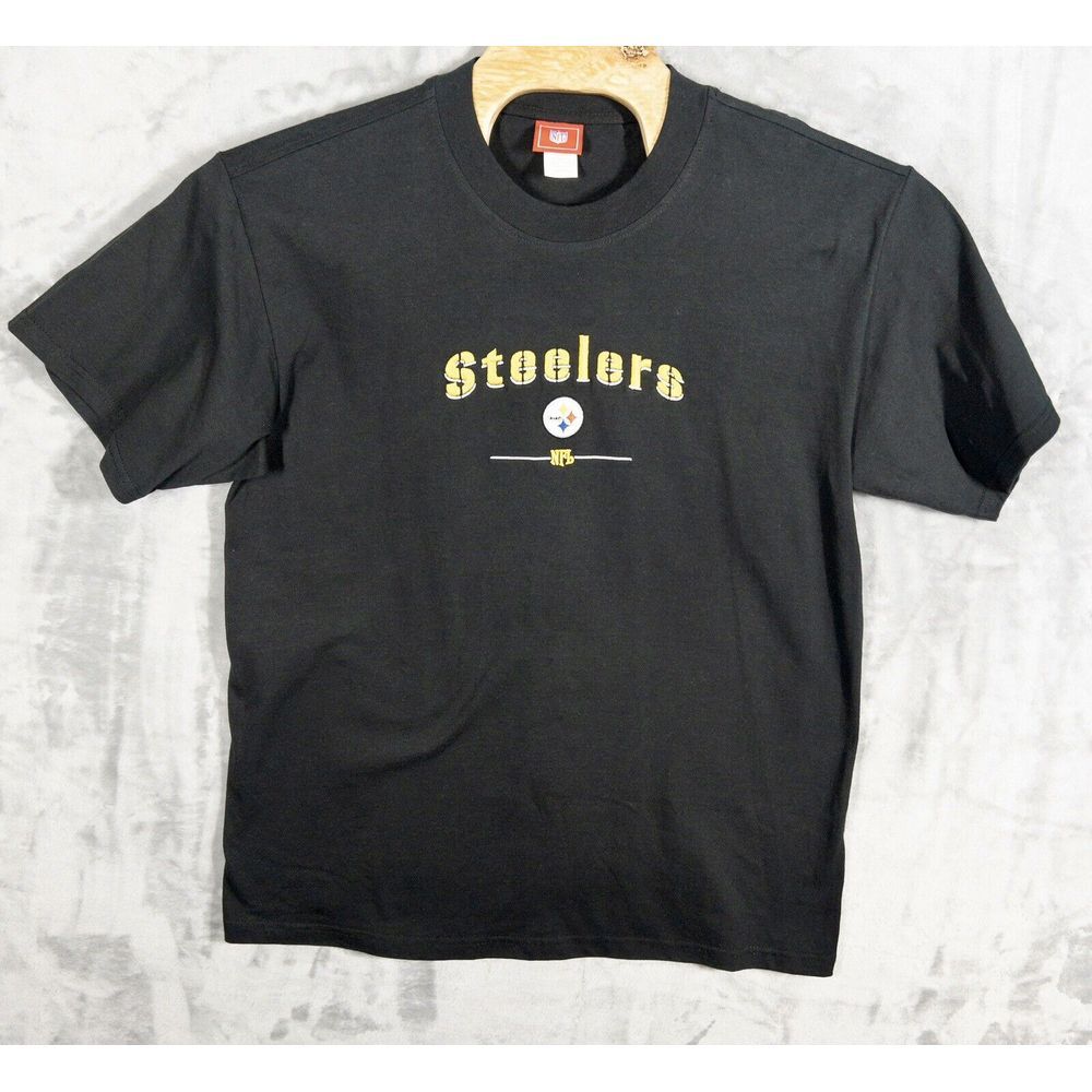 Vintage Stitched NFL Gridiron Classics Pittsburgh Steelers Shirt‎ Mens Large